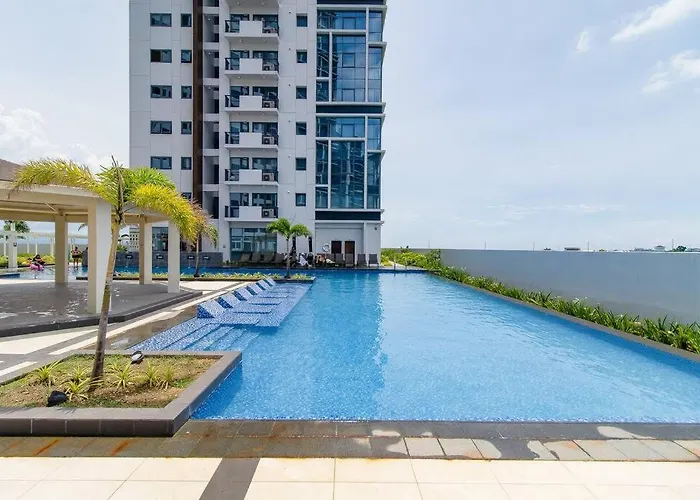 Omp 17j-t1, Seaview, Beach, Pool Access,near Airport, Fast Wi-fi, Netflix Punta Engaño